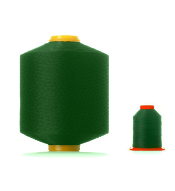 DYED SEWING THREAD ON DYE TUBE