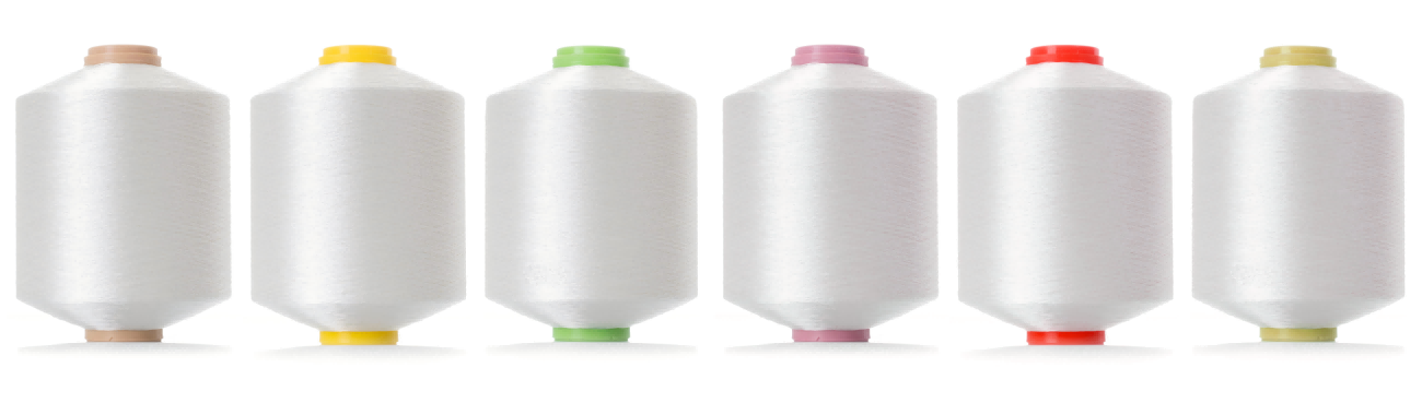 Greige yarn polyester filament twisted on dye tube